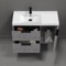 Wall Mounted Bathroom Vanity, Modern, 36